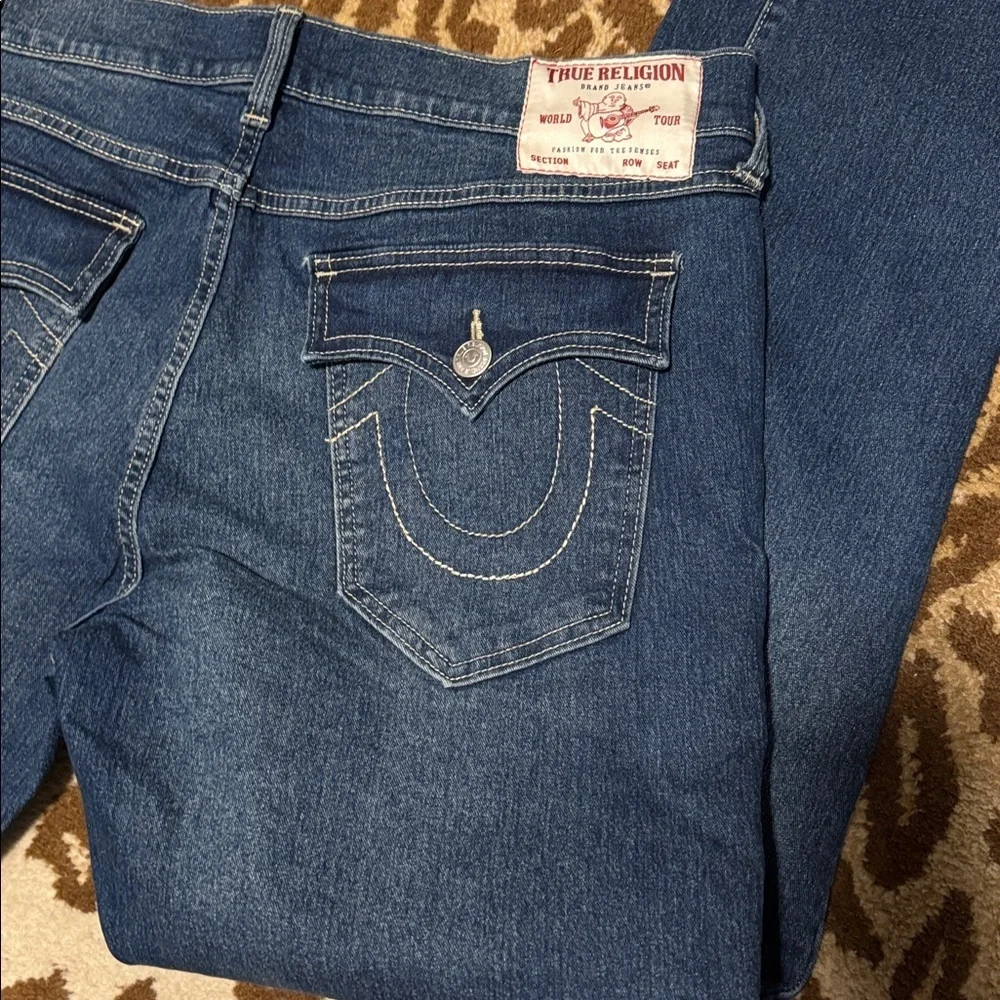 True Religion flap pockets